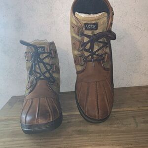 Ladies Ugg Cecile lace up winter weather boot